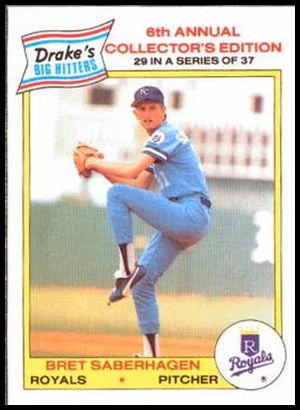 29 Bret Saberhagen